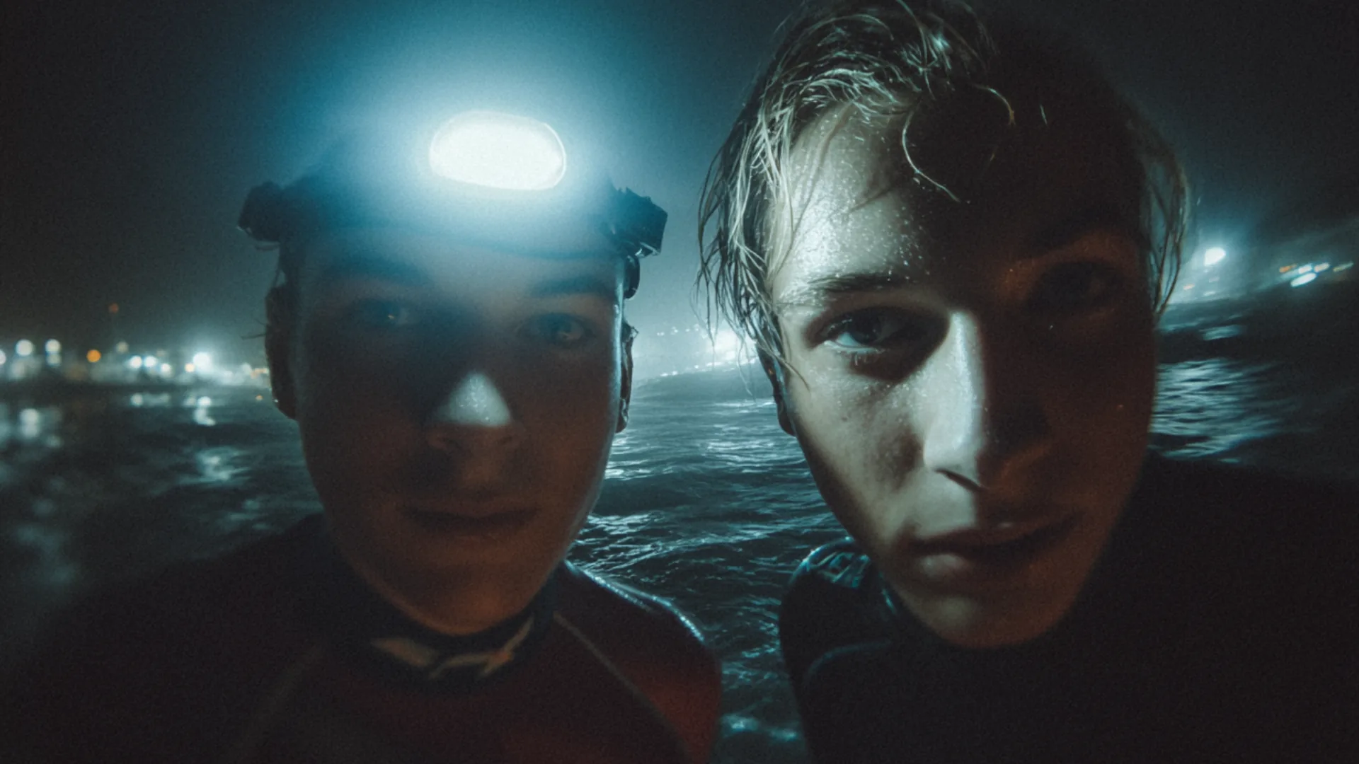 AI commercial image for a surf brand