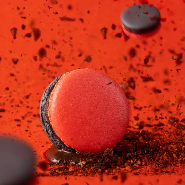 AI art for a Taipei macaron brand