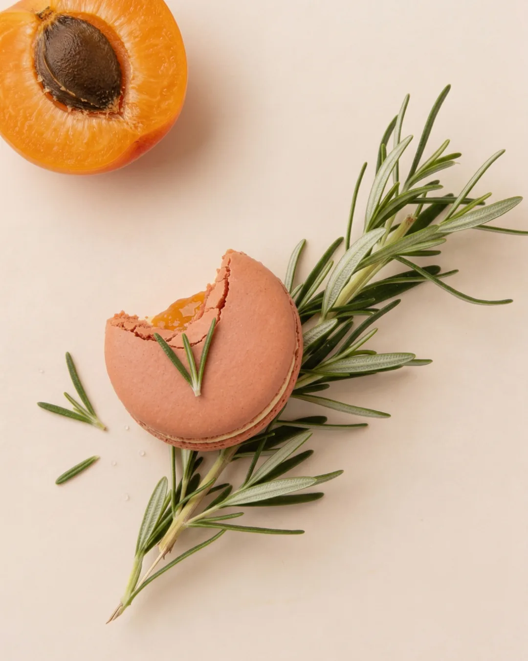 AI-generated macaron product image