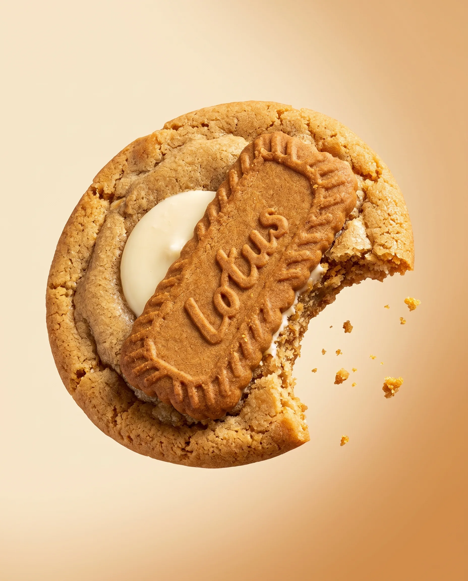 Lotus cookie product photography