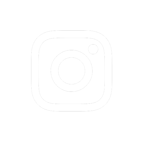 Instagram logo with a white camera outline on a black background.